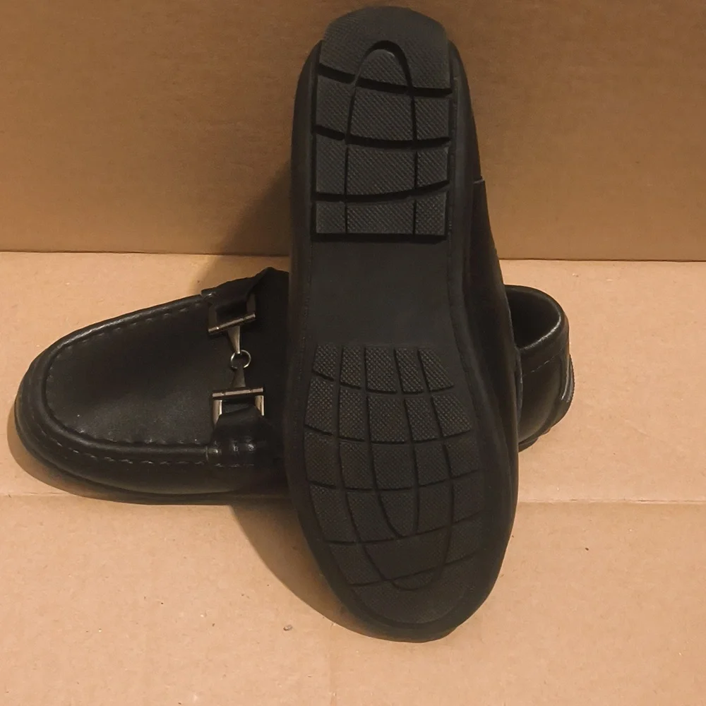 Steve Madden Black kids Moccasin